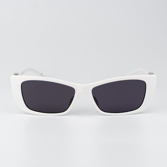 Gucci Women Sunglasses White Grey Cat Eye GG1681S 006 BRAND NEW main image 7